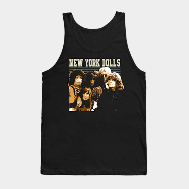 Dressed To Thrill New York Dolls Style In Focus Tank Top by ElenaBerryDesigns